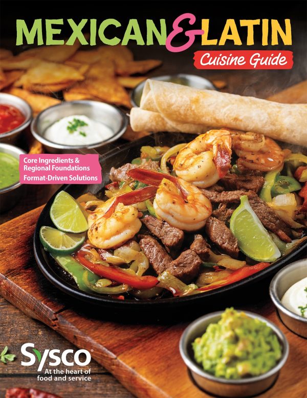 Case of Sysco Mexican Cuisine Guides (50/case)